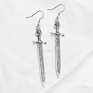 Goth Feline Earrings